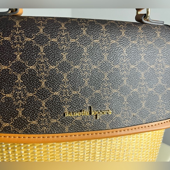 Nanette Lepore Woven Straw Bag - Picture 8 of 9